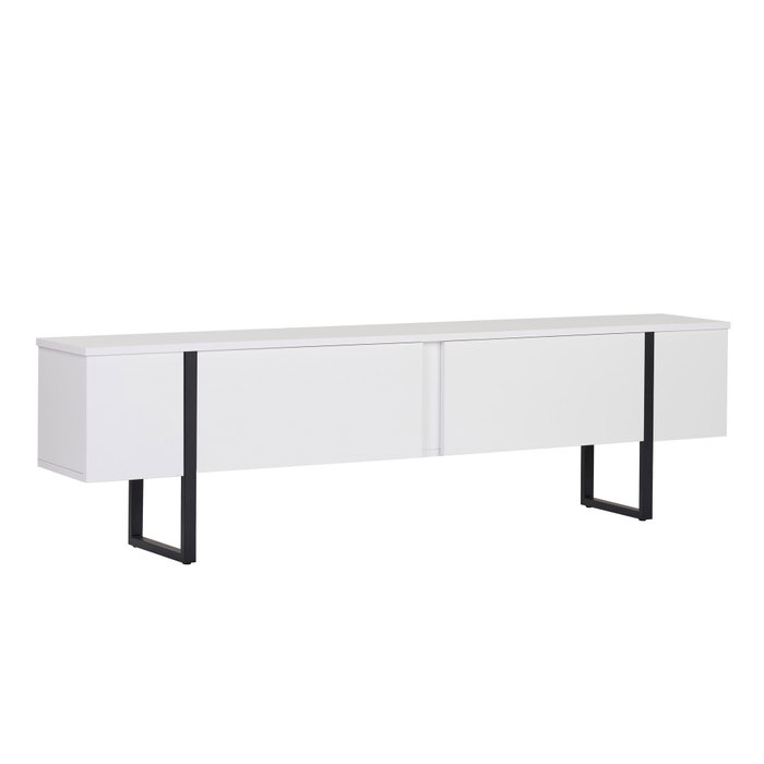 Nordure Soporte para TV Blanco y Negro Nordure Soporte para TV Blanco y Negro